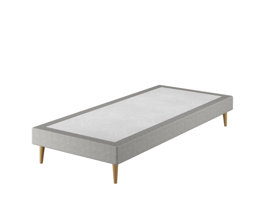 Sommier Tapissier Cirse Deco Ashgrey - 120x220 cm