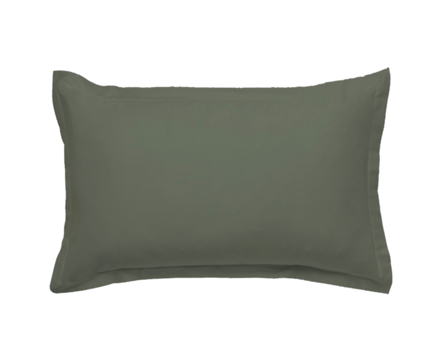 Taie d'oreiller Coton Kaki - 40x60 cm
