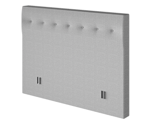 Tête de lit Kalmia Ashgrey 140 - H100 cm