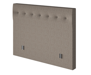 Tête de lit Kalmia Taupe 180 - H100 cm