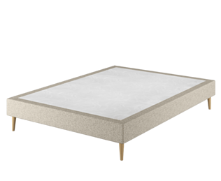 Sommier Tapissier Calla Deco Beige - 140x200 cm
