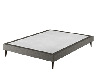 Sommier Tapissier Cirse Deco Gris - 180x200 cm