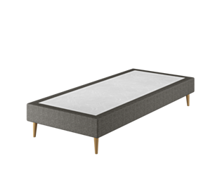 Sommier Cosmos Deco Gris - 90x190 cm