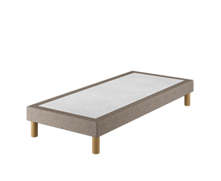 Sommier Tapissier Cirse Deco Taupe - 70x190 cm