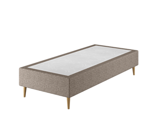 Sommier Tapissier Cronos Taupe - 80x200 cm
