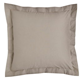 Taie d'oreiller Coton Vison - 63x63 cm