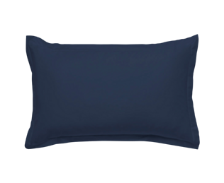 Taie d'oreiller satin Marine - 50x70 cm