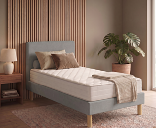 Ensemble literie Leon Gris - 90 x 200 cm