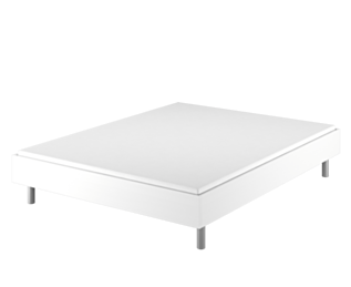 Lit German Blanc - 160x200 cm