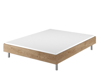 Lit German Chêne - 160x200 cm