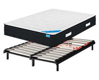 Ensemble Ebene / Flex Extra Fixe - 180x200 cm