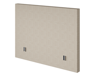 Tête de lit Kahaia Nika Beige 200 - H100 cm