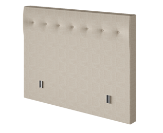 Tête de lit Kalmia Beige 200 - H100 cm