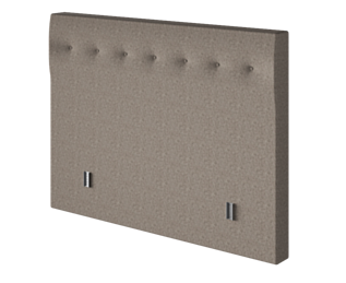 Tête de lit Kalmia Taupe 180 - H120 cm