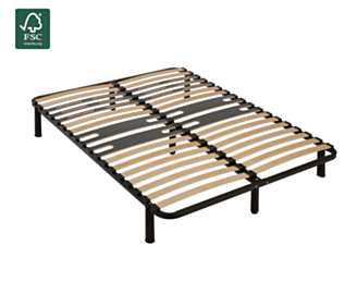 Sommier à latte en kit Optikit 160x200 cm