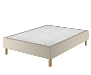 Sommier Tapissier Cronos Beige - 140x200 cm