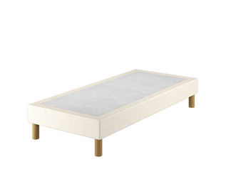 Sommier Calla Deco Boucle Blanc