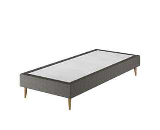 Sommier Cosmos Deco Gris - 90x190 cm