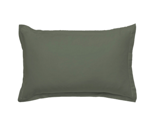 Taie d'oreiller Coton Kaki - 40x60 cm