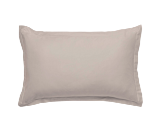 Taie d'oreiller satin Beige - 50x70 cm