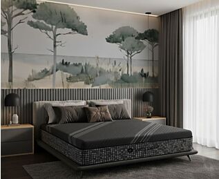 Matelas Fusion 90x200 cm à ressorts ensachés 
