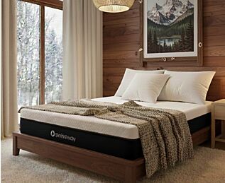 Matelas à mémoire de forme 180x200 cm 
Mousse Haute résilience 