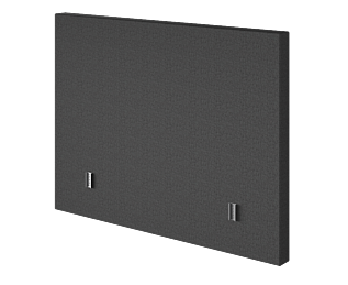 Tête de lit Kahaia Page Grey 120 - H120 cm