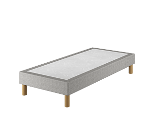 Sommier Tapissier Calla Deco Ashgrey - 90x190 cm