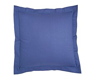 Taie d'oreiller Coton Bleu - 63x63 cm