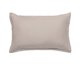 Taie d'oreiller satin Beige - 50x70 cm