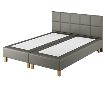 Boxspring Coventry Cabernet Anthracite - 90x200 cm