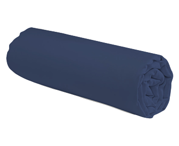 Drap-housse Coton Bleu Bonnet 25 - 90x190 cm
