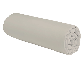 Drap-housse satin Beige - 140x200 cm
