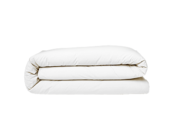 Housse de couette Satin Blanc - 240x260 cm