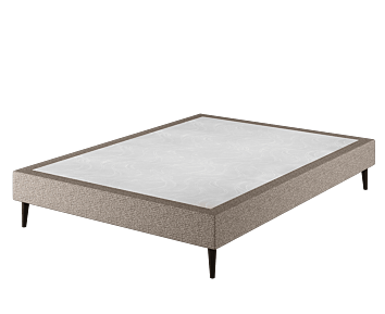 Sommier Tapissier Calla Deco Taupe - 140x190 cm