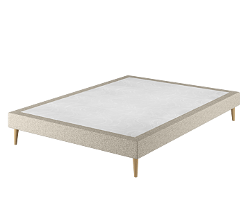 Sommier Tapissier Cirse Deco Beige - 160X200 cm