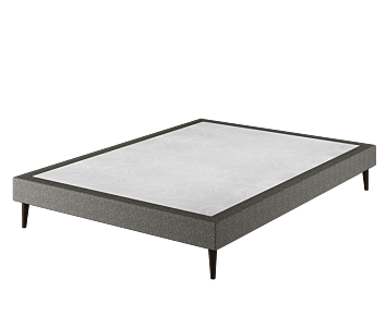 Sommier Tapissier Cirse Deco Gris - 160x200 cm