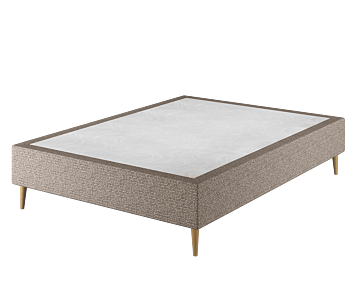 Sommier Tapissier Cronos Taupe - 140x190 cm