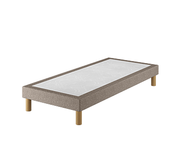 Sommier Tapissier Cirse Deco Taupe - 70x190 cm