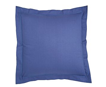 Taie d'oreiller Coton Bleu - 63x63 cm