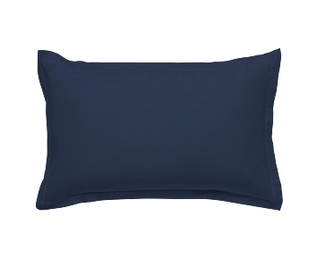 Taie d'oreiller satin Marine - 50x70 cm